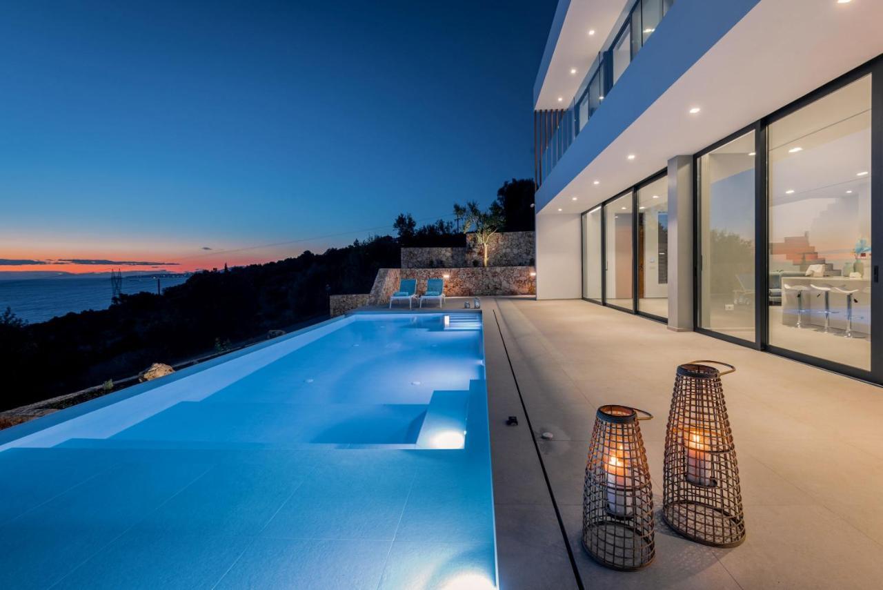 The Sall Villa - Private Pool And Breathtaking Views, By Zantewize Agios Nikolaos  Exterior foto